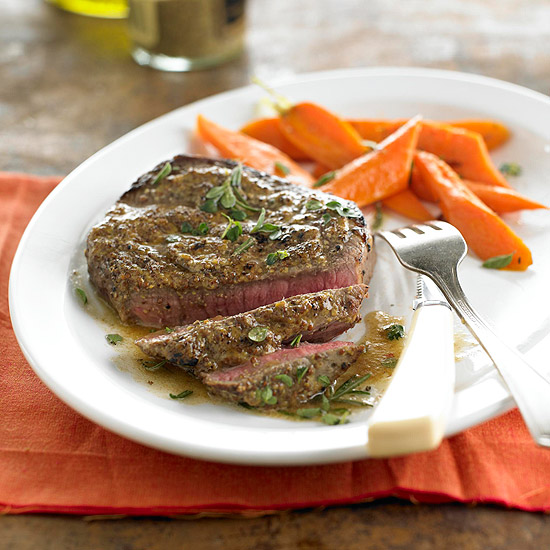 Mustard Crusted Steak – Wellness Community