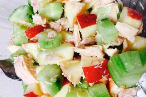 Apple Cucumber Tuna Salad – Wellness Community